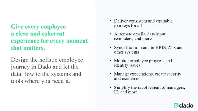 Product / solution slide 4 from Dado