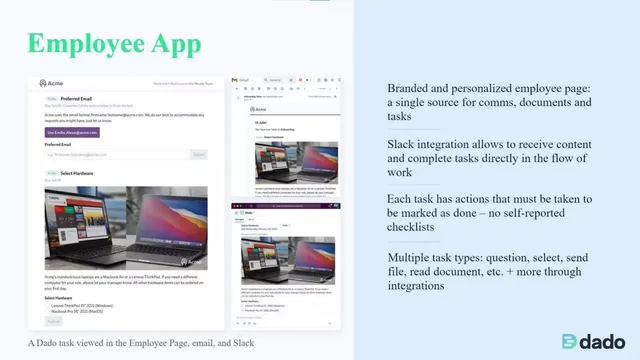 Product / solution slide 7 from Dado