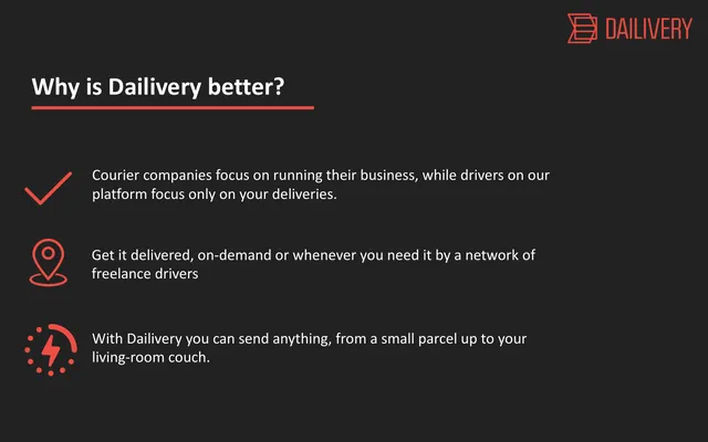 Competitors slide 5 from Dailivery (Dailivery GmbH)