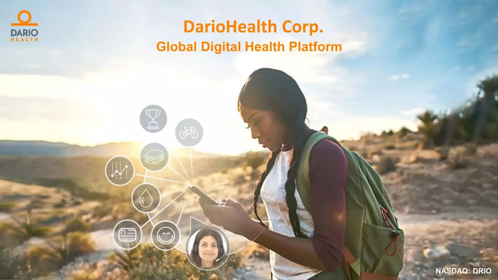DarioHealth Corp. pitch deck slide