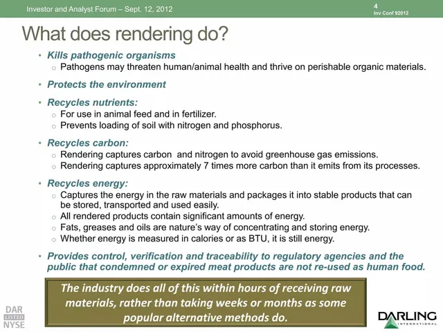 Product / solution slide 5 from Darling International (now Darling Ingredients)