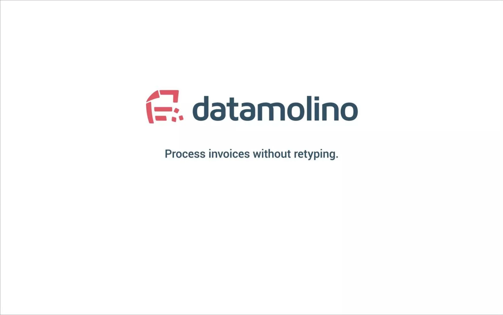 Datamolino pitch deck slide