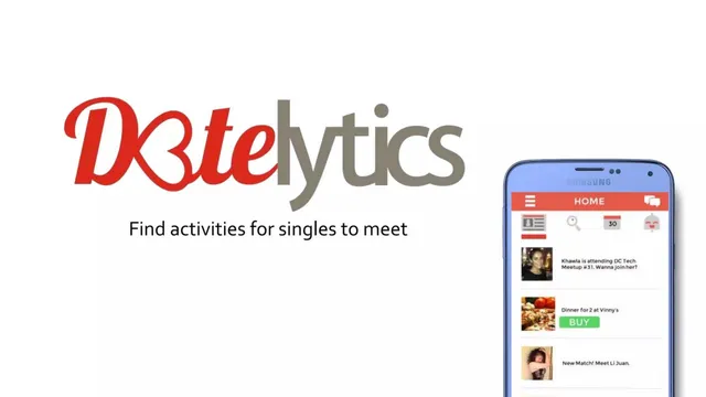 Datelytics pitch deck cover