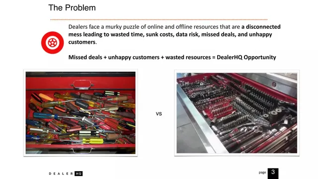 Problem slide 4 from DealerHQ