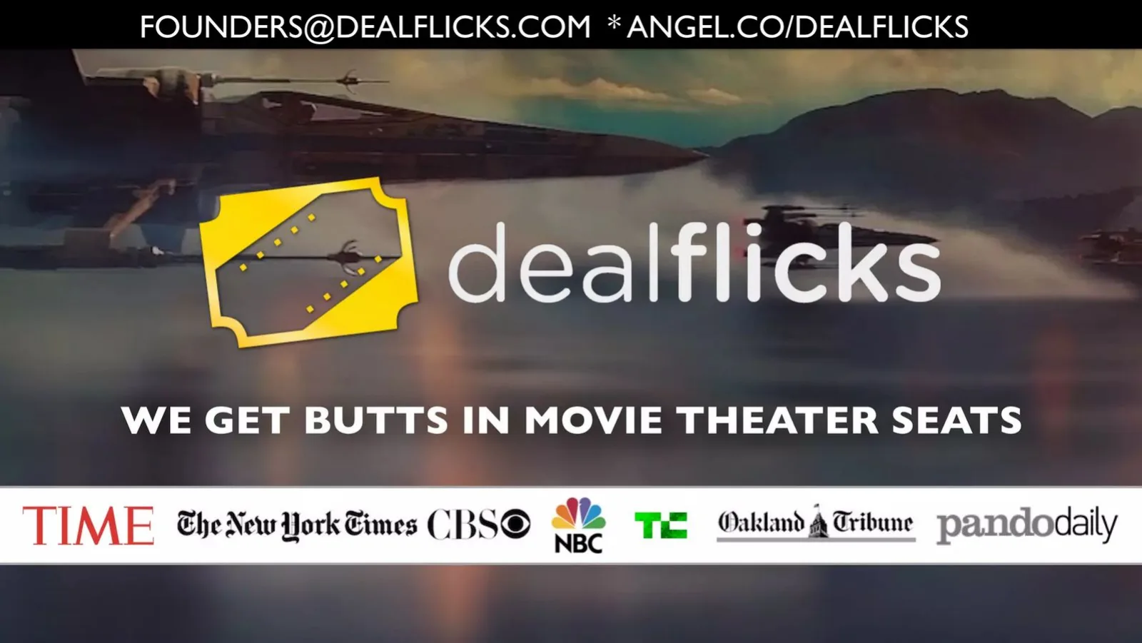 Dealflicks pitch deck slide