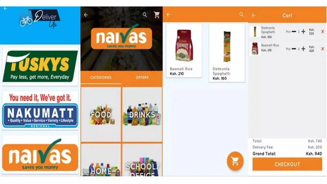 Product / solution slide 6 from Deliverus Online Supermarkets (White Web Kenya)