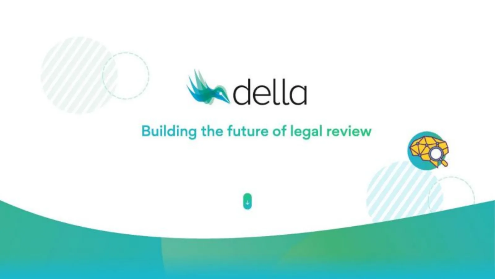 Della pitch deck slide