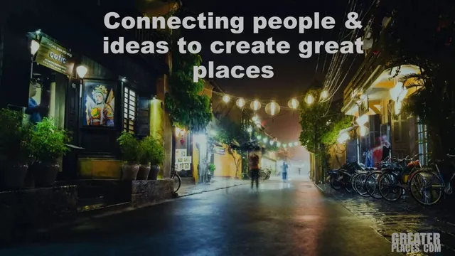 Greater Places pitch deck cover