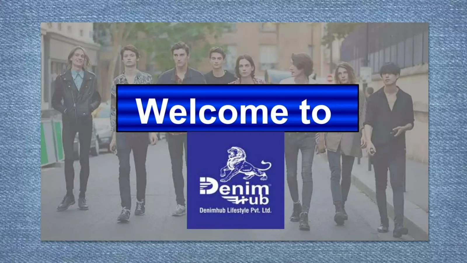 Denimhub Lifestyle Pvt. Ltd. pitch deck slide