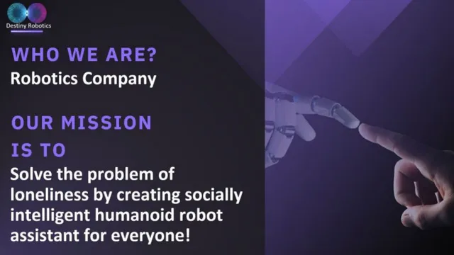 Company overview slide 2 from Destiny Robotics