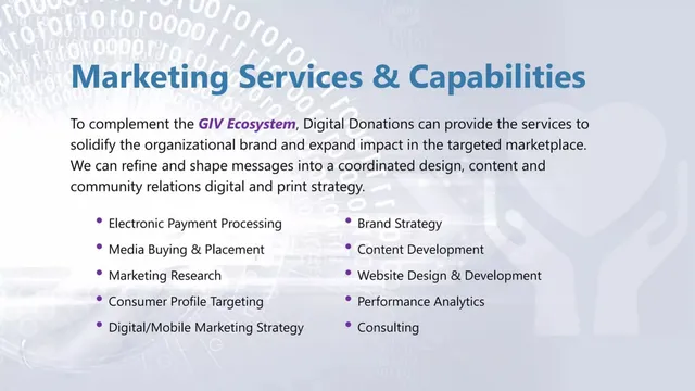 Go-to-market strategy slide 8 from Digital Donations Technologies