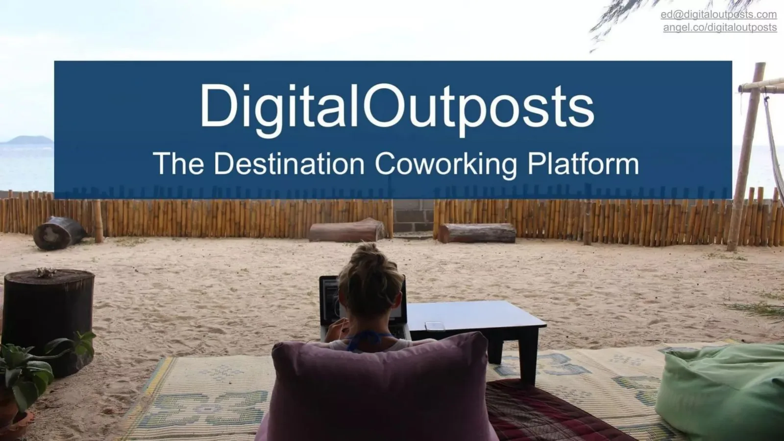 Digital Outposts pitch deck slide