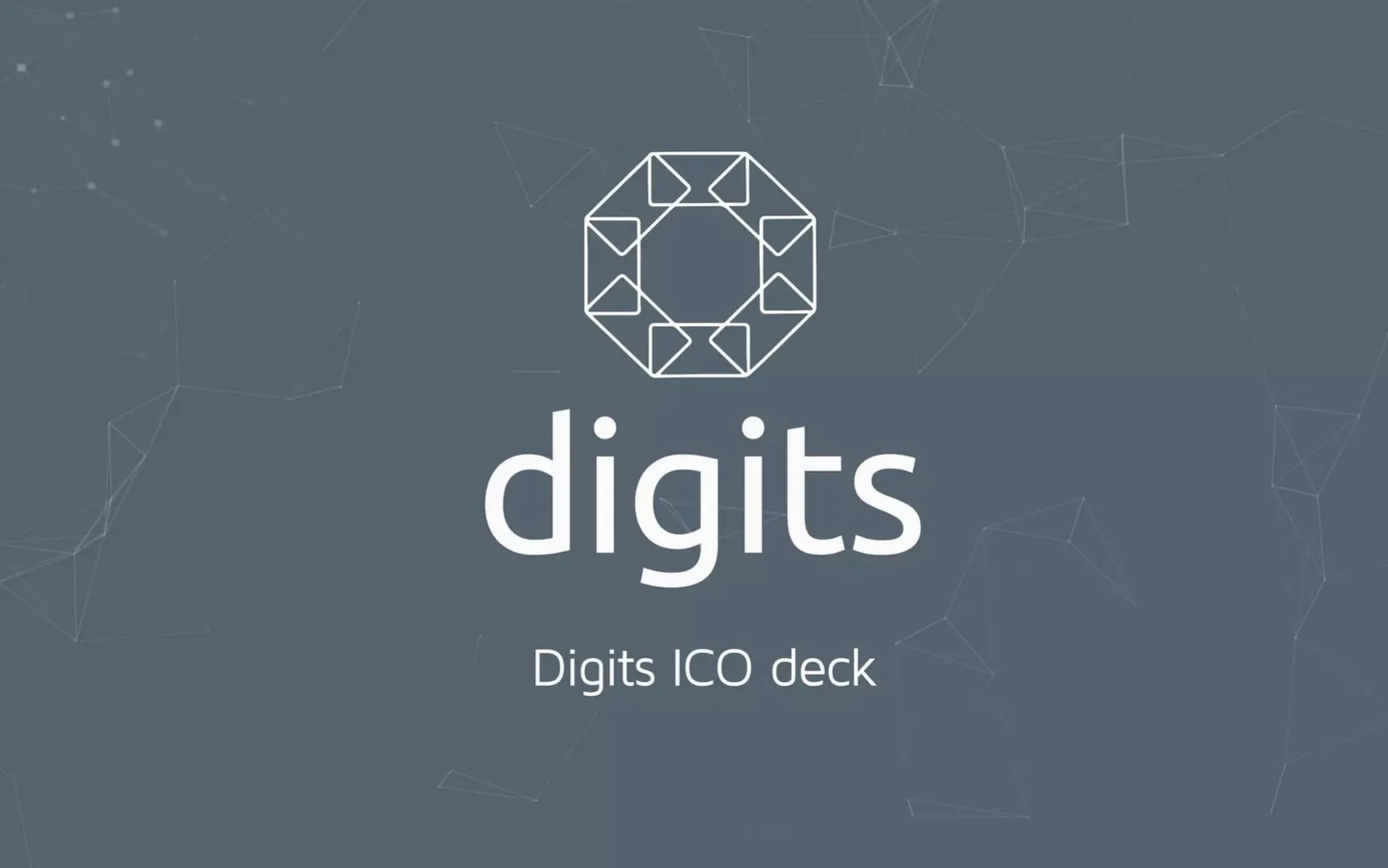 Digits pitch deck slide