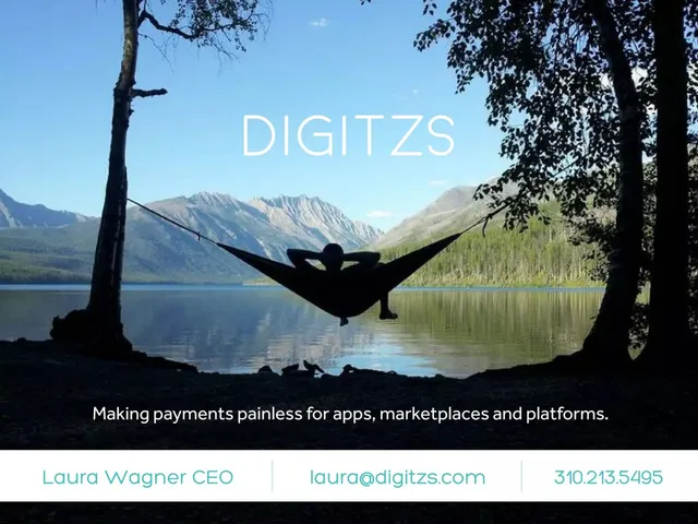 Digitzs pitch deck cover