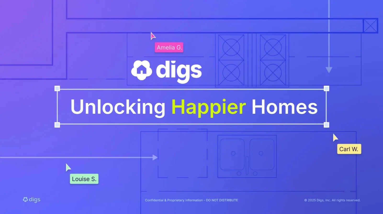 Digs pitch deck slide