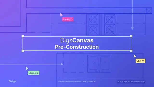 Disclaimer slide 6 from Digs