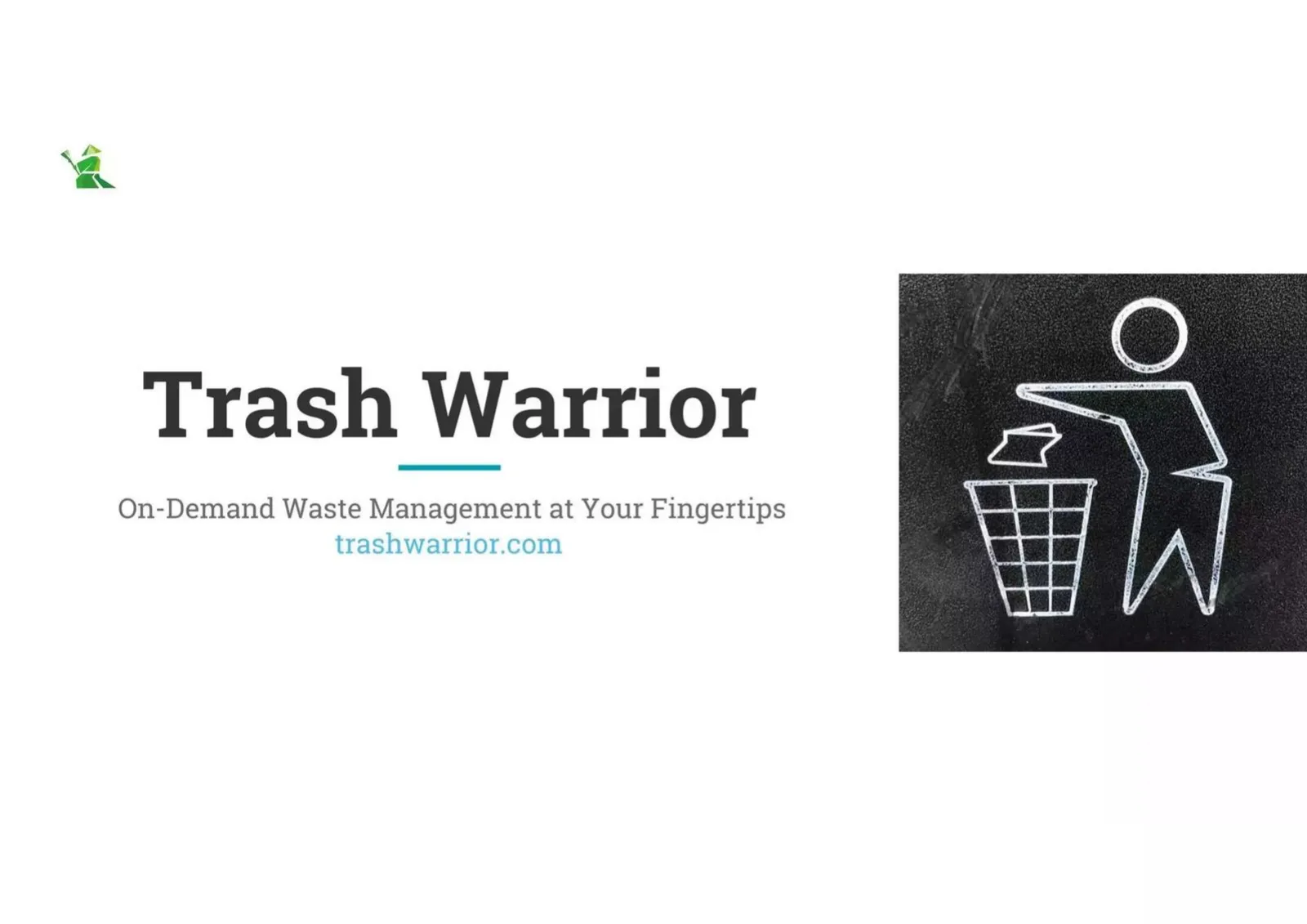 Dimension Trash Warrior pitch deck slide