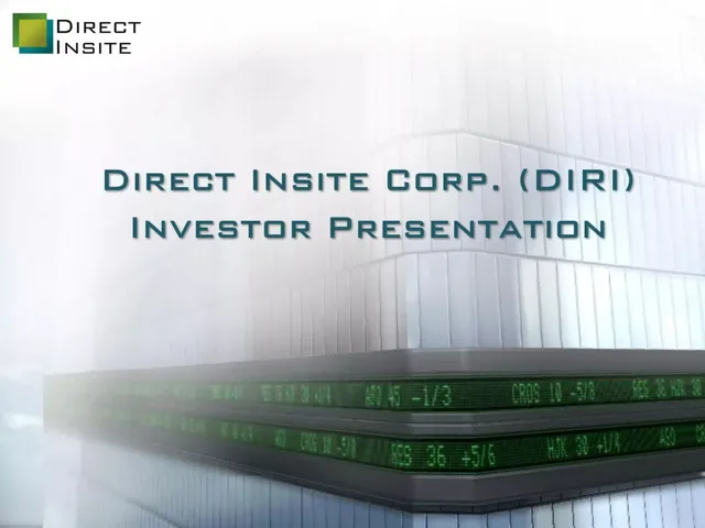 Direct Insite Corp. (DIRI) pitch deck cover
