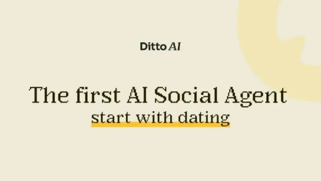 Ditto pitch deck cover