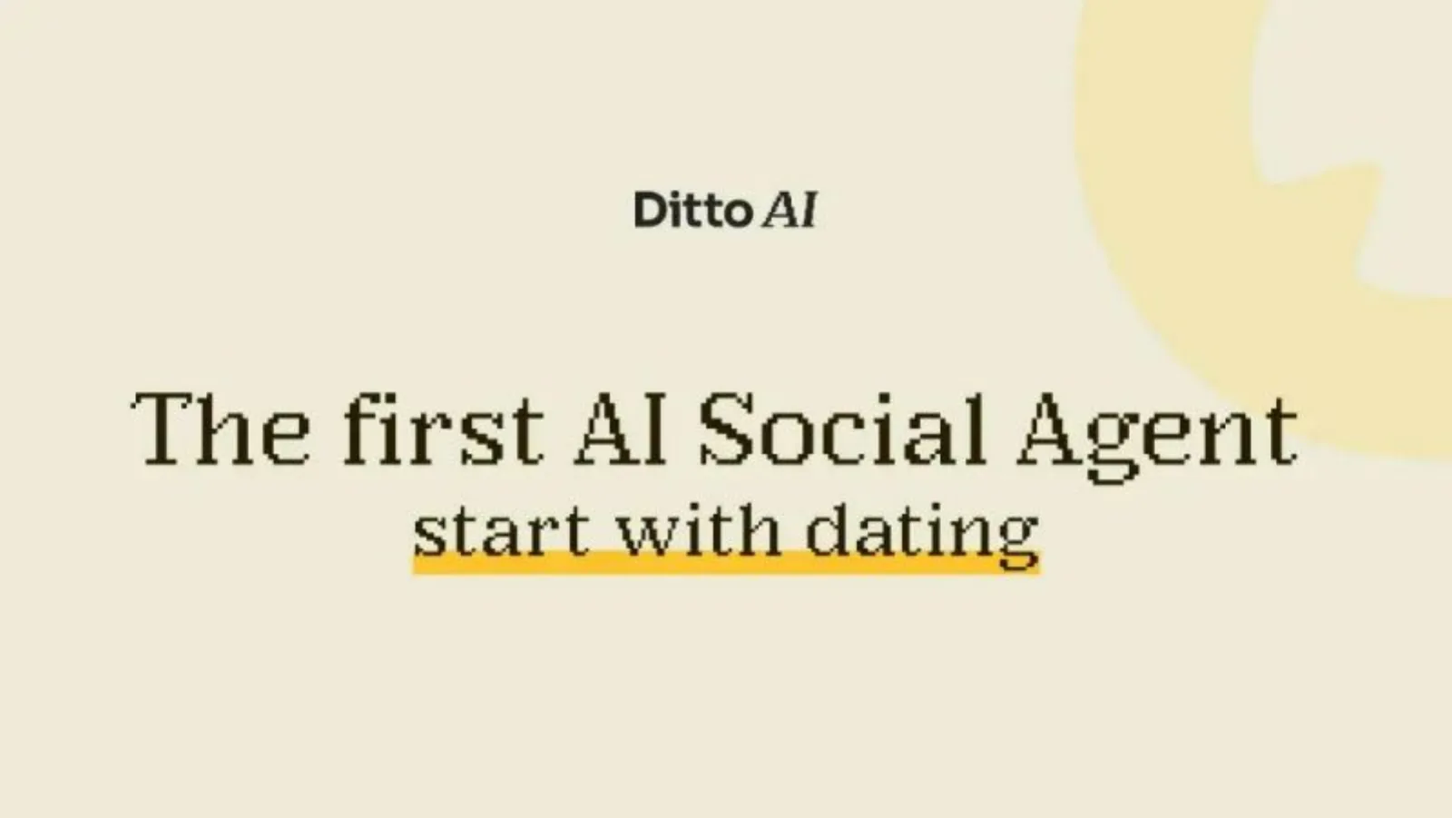 Ditto pitch deck slide