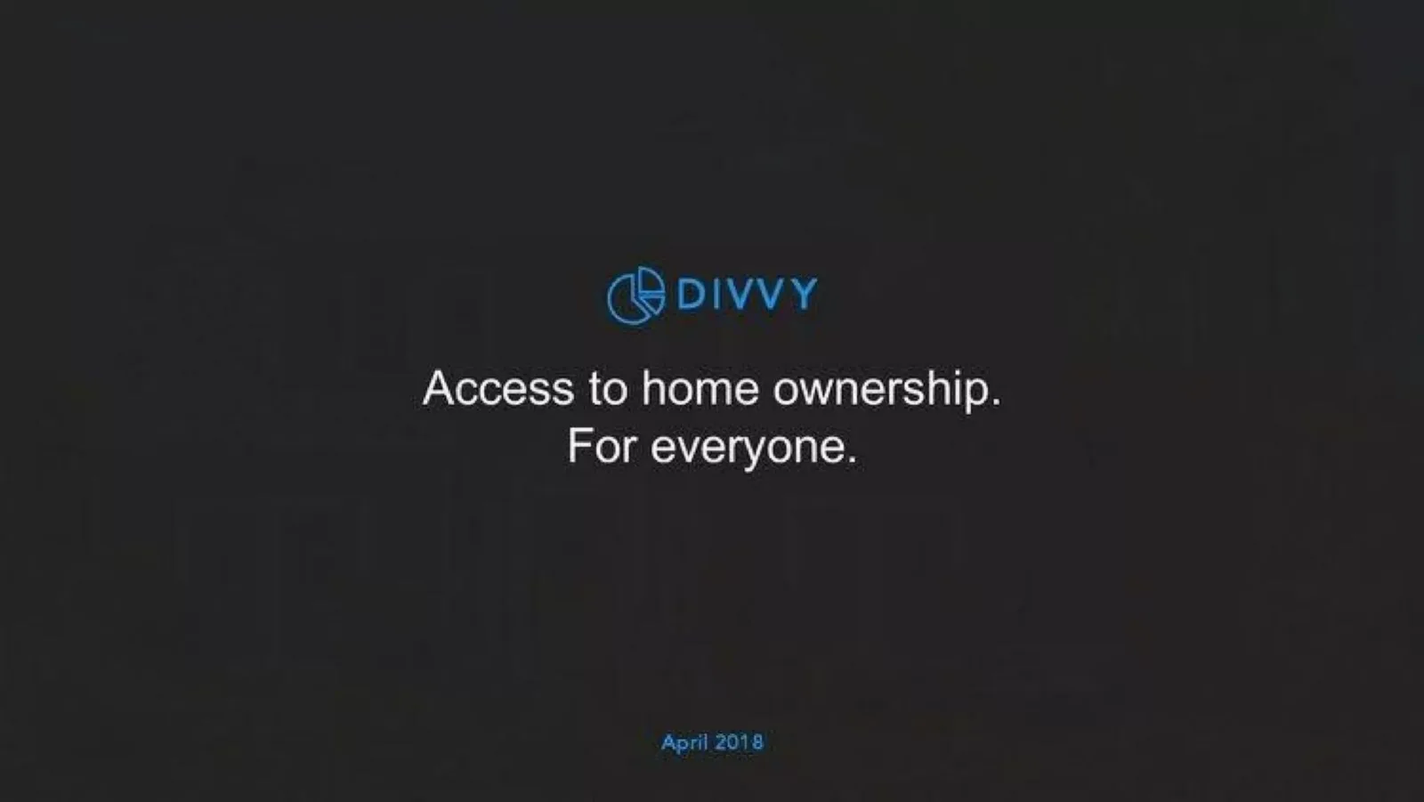 Divvy Homes pitch deck slide