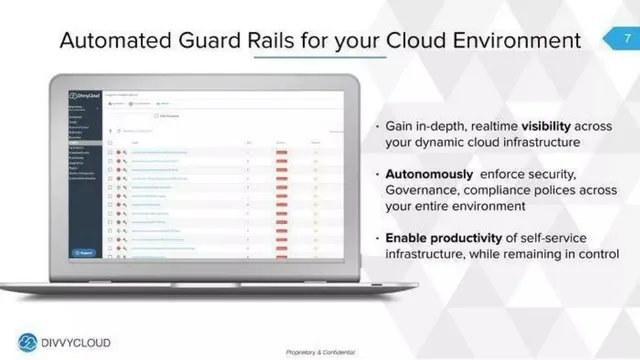 Product / solution slide 7 from DivvyCloud