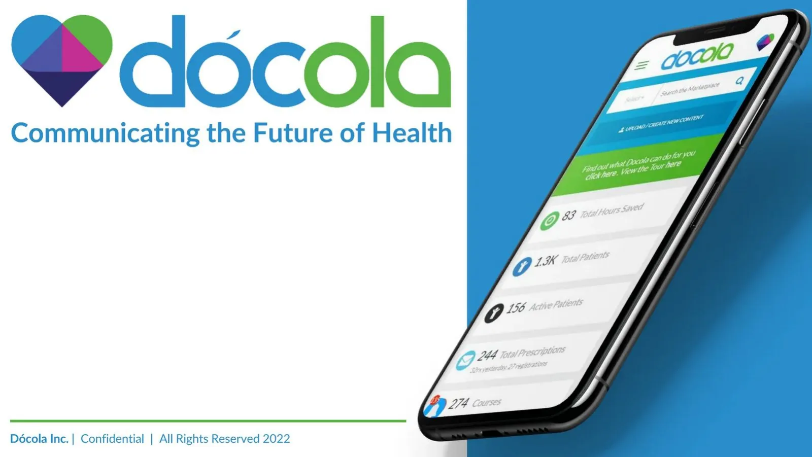 Docola pitch deck slide