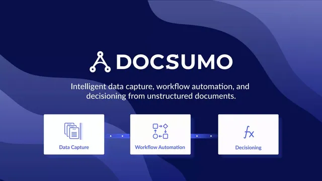 Docsumo pitch deck cover
