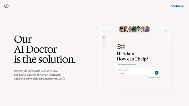 Product / solution slide 5 from Doctronic