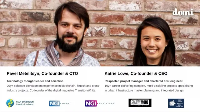 Team slide 2 from Domi Labs