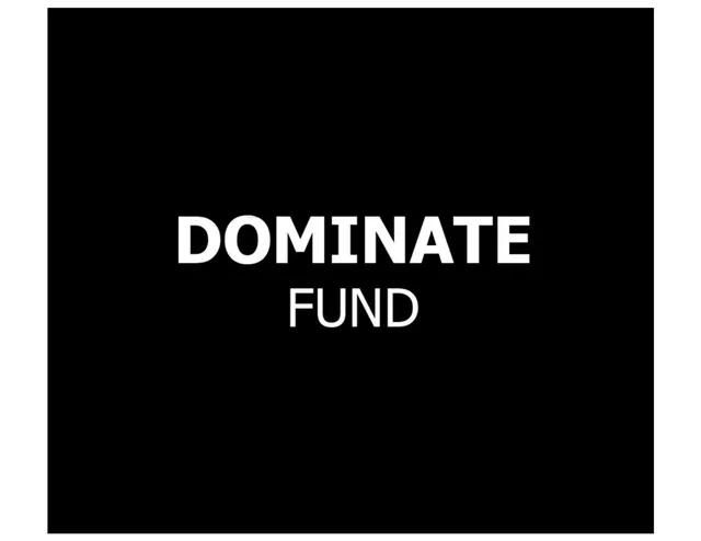 DominateFund pitch deck cover