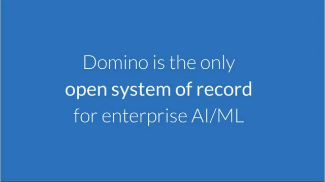 Product / solution slide 5 from Domino Data Health