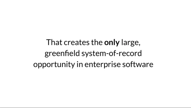 Market sizing / opportunity slide 4 from Domino Data Lab