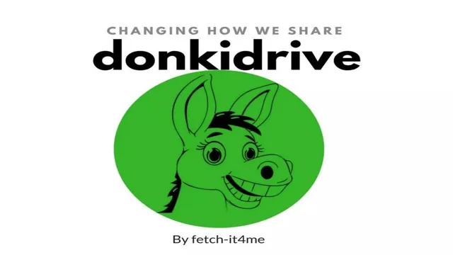 donkidrive pitch deck cover