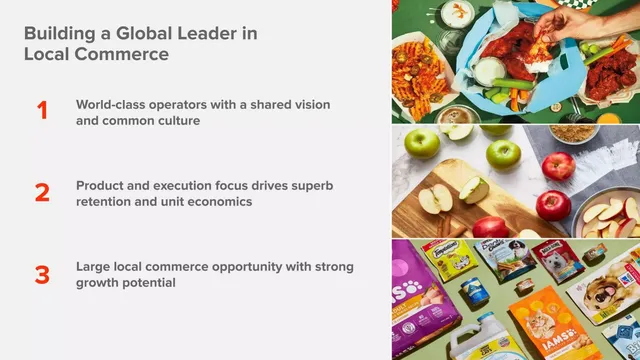 Vision slide 5 from Wolt (acquired by DoorDash)