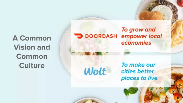 Vision slide 6 from Wolt (acquired by DoorDash)