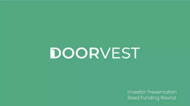Doorvest pitch deck cover