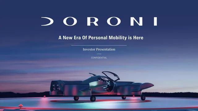 Doroni pitch deck cover