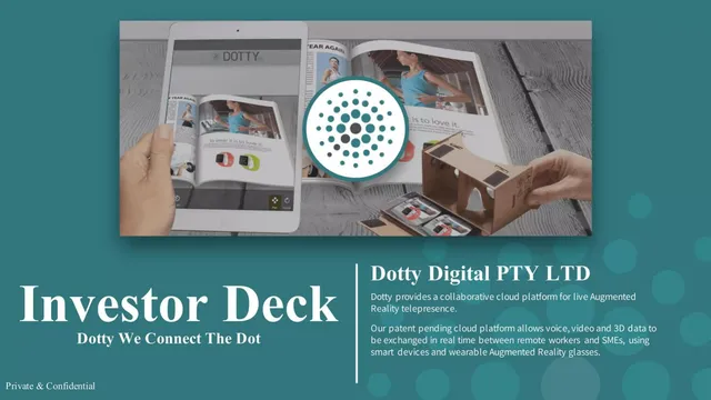 Product / solution slide 2 from Dotty AR (Dotty Digital PTY LTD)
