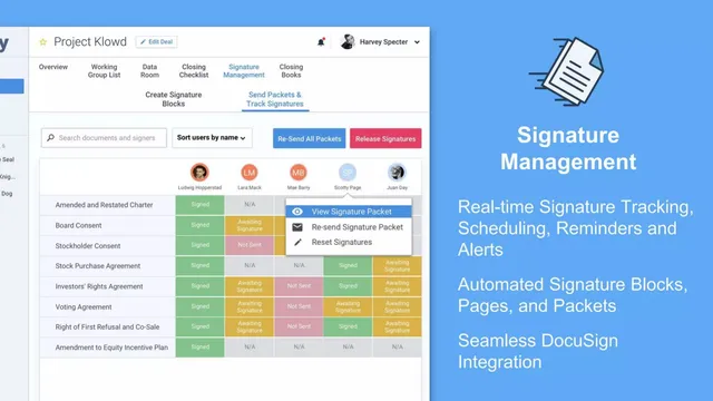 Product / solution slide 8 from Doxly