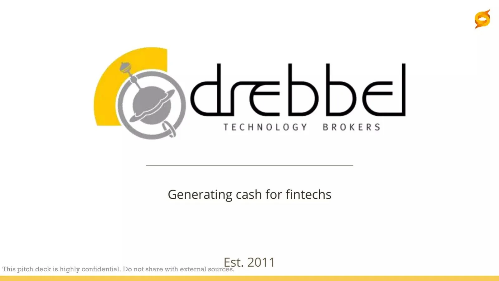 Drebbel (Byrssa Market) pitch deck slide