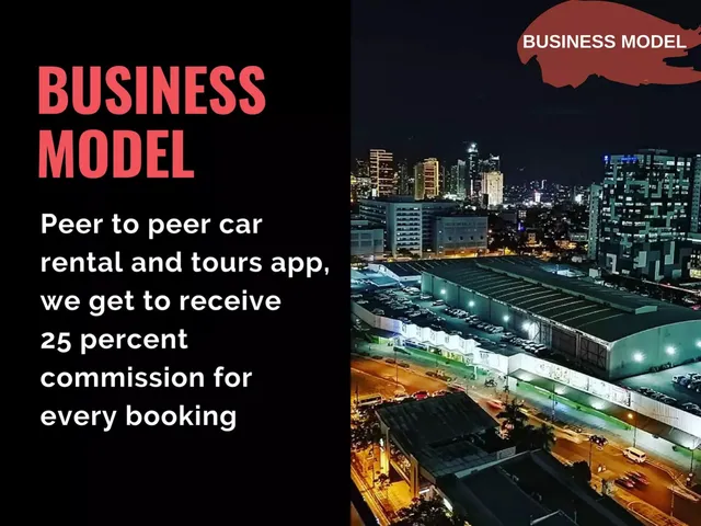 Business model / revenue streams slide 5 from Drive (Drive Manila Transport Services Corp.)