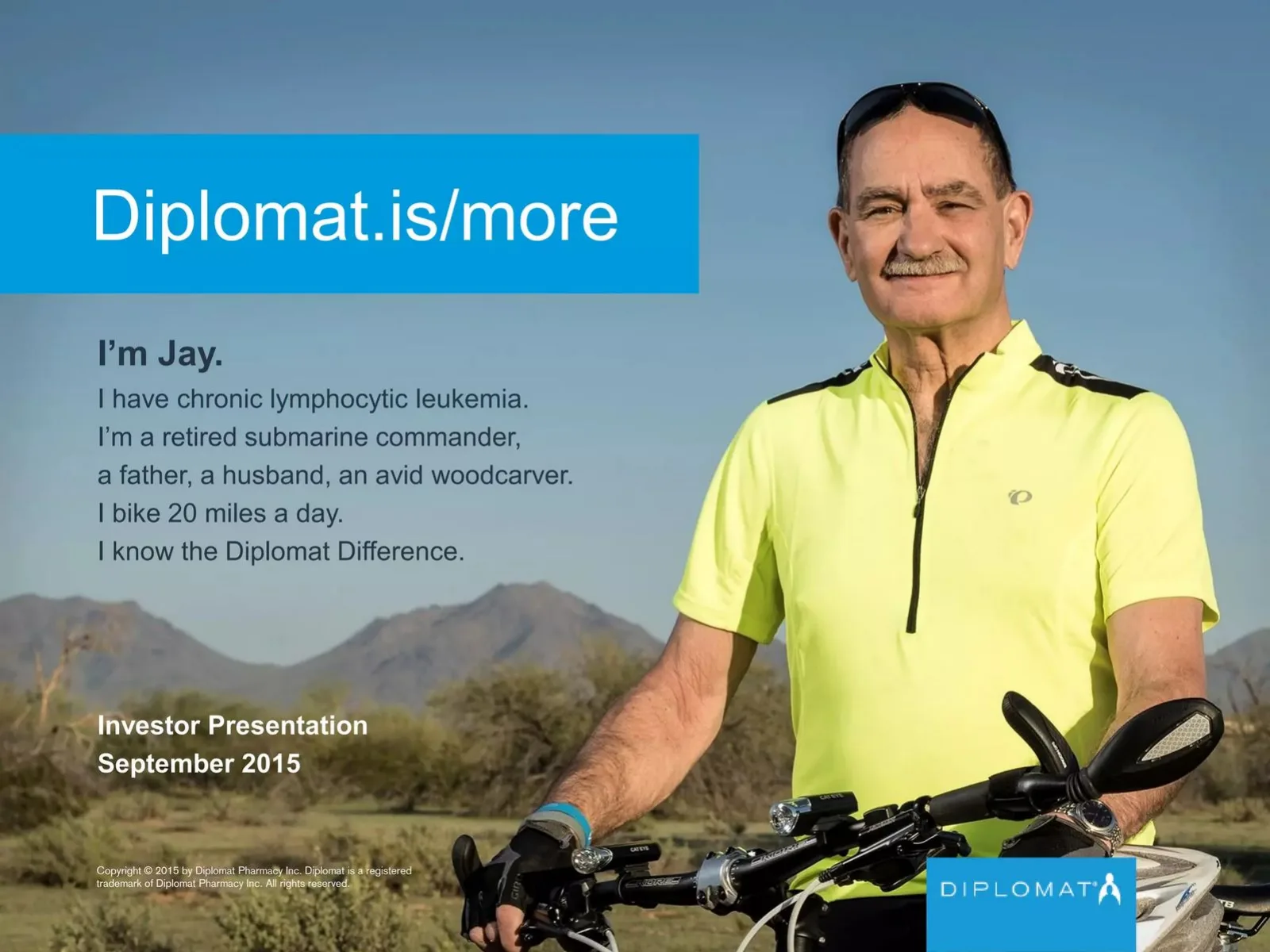 Diplomat Pharmacy Inc. pitch deck slide