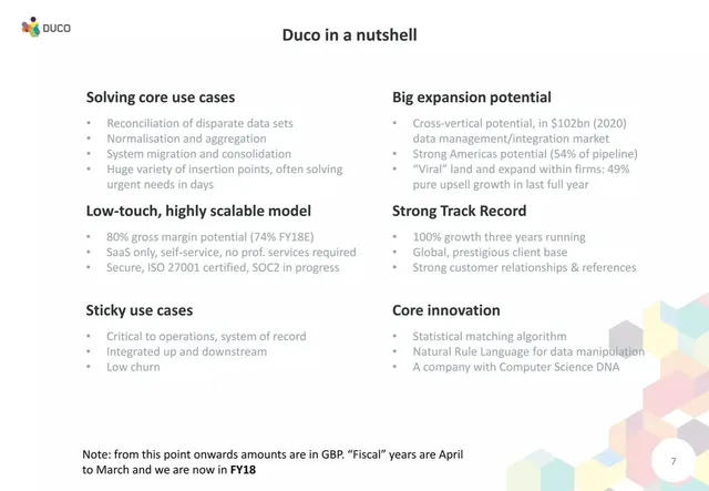 Product / solution slide 8 from Duco