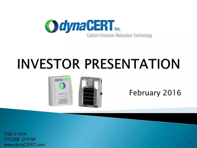 Cover slide 2 from dynaCERT Inc.