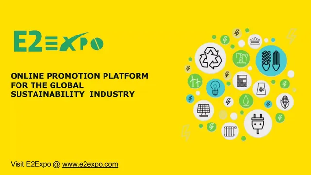 E2Expo pitch deck cover