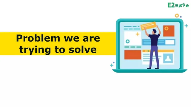 Problem slide 5 from E2Expo