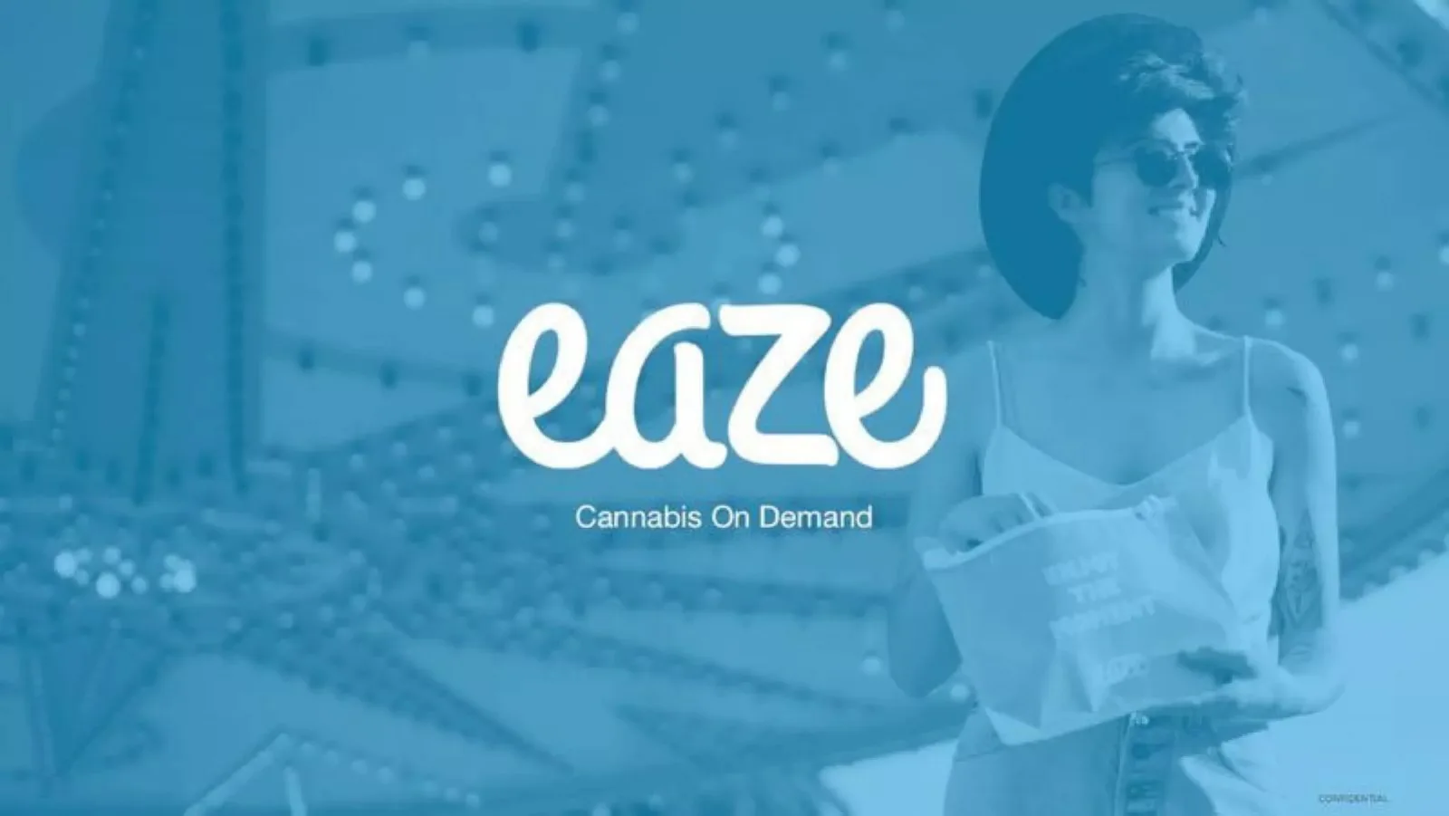 Eaze pitch deck slide