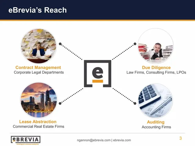 Market analysis / overview slide 3 from eBrevia