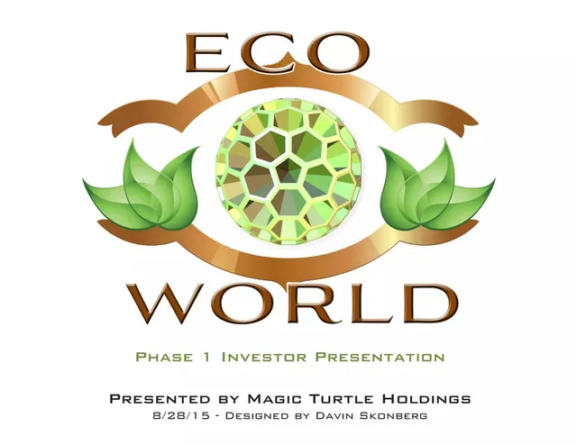 Eco World pitch deck cover